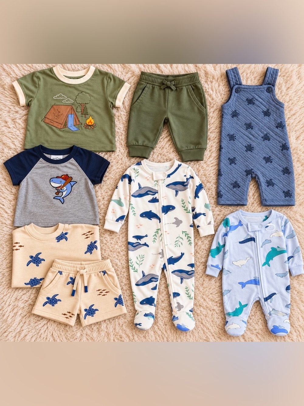 Baby Boy Clothing Bundle 18–24M | 8 Pieces